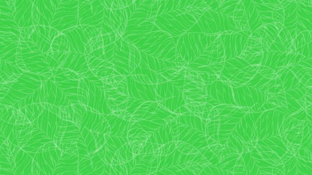 流れる葉っぱの繊細なループアニメーション背景