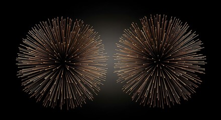 Obraz premium Independence day fireworks display on july 4th celebrating freedom