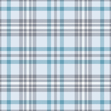 Check seamless pattern. Brown small checks background. Repeated gingham beige patern. Scottish style. Design prints. Repeating texture checkered plaid. Repeat chess woven fabric. Vector illustration