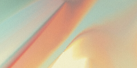 Abstract Art With Orange And Blue Gradient Colors And Light Effects isolated on transparent background © Mdrahim