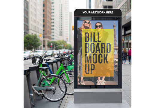 Street Billboard Mockup 71