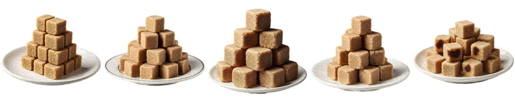 the series of  Awadh suddh gud desi gud  isolated on white background photo PNG;;;;;