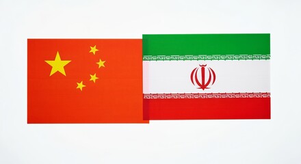 Obraz premium Flags Showcase Diplomatic Ties with Bright Fabrics and Cultural Identity Representing Partnership