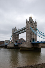 Obraz premium London, England, UK sightseeing, excursions, travel pictures.. Metro, subway line, Tower bridge