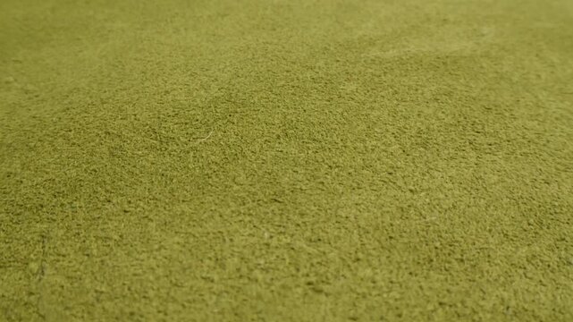 Genuine green leather texture, natural animal skin, luxury vintage cowhide background. Eco friendly leatherette, faux leather. Wallpapere, backdrop, copy space