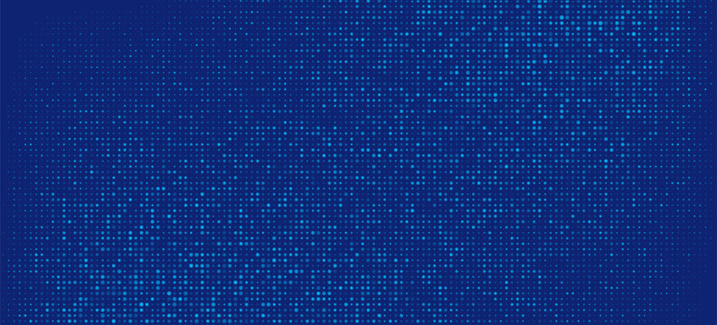 Futuristic Abstract Digital Technology Background. Tech Mosaic Halftone Pattern. Technology or Science Research Presentation Background. Modern