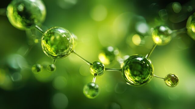 Carbon and water molecule bonds