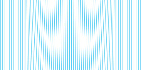 Obraz premium Abstract blue wave lines pattern on white background with space for your text