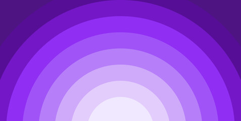 Obraz premium Purple Concentric Semicircle Abstract Geometric Background