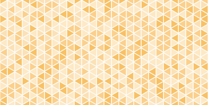 Abstract Orange and Yellow Geometric Triangle Pattern Background