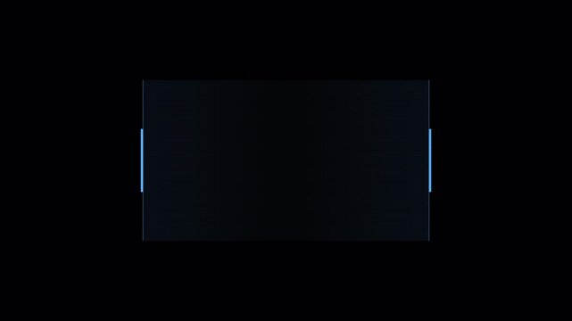 Futuristic dark UI panel with gradient glow and subtle blue highlights, sci fi technology background, modern digital interface card design for dashboard and app layout