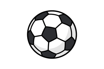 Fototapeta premium Classic Soccer Ball Illustration