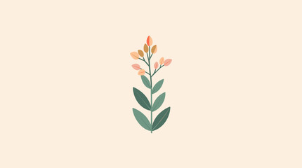 A calm and serene beige background for design and creativity © sisca