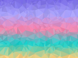 Obraz premium Abstract Geometric Triangles Gradient Business Background
