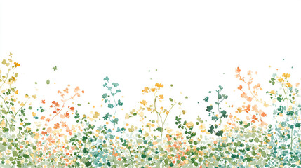 Naklejka premium Elegant wedding invitation card background . Minimal hand painted watercolor Cosmosflowers texture template background. Design for wedding, vip cover, poster, rsvp moderncard. Valentine's Day