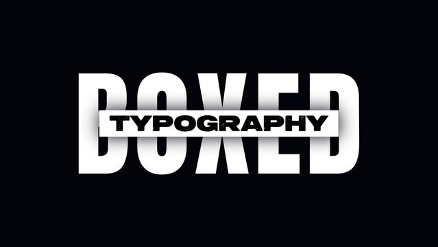 Motion Typography