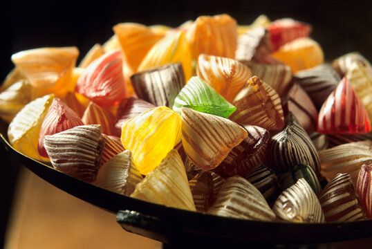 Carpentras boiled sweets from Clavel confectionery in Provence-Alpes-Cote d'Azur region of France