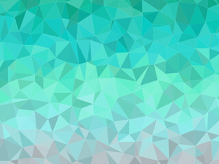 Obraz premium Colorful Low Poly Mosaic Pattern Digital Art Design