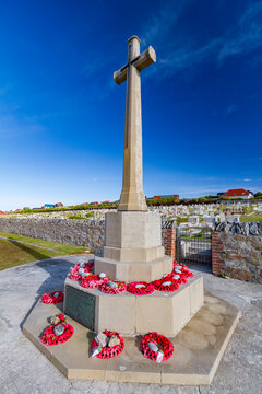 Memorial for lost lives in the Falklands conflict located in Stanley, Falkland Islands, honors those who served and sacrificed