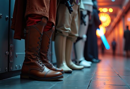 Star Wars Costumes Futuristic Gathering Rebel Jedi Sith Galactic Fashion