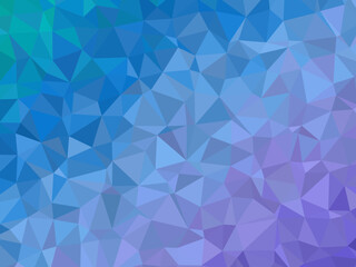 Obraz premium Low Poly Geometric Triangle Abstract Colorful Background