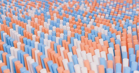 Fototapeta premium Colorful 3d abstract wallpaper background 4k