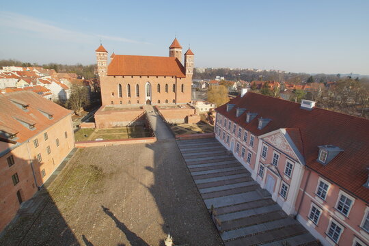 Zamek Biskupi w Lidzbarku Warmińskim.