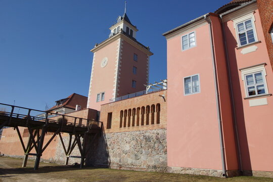 Zamek Biskupi w Lidzbarku Warmińskim. Polska - Mazury - Warmia.