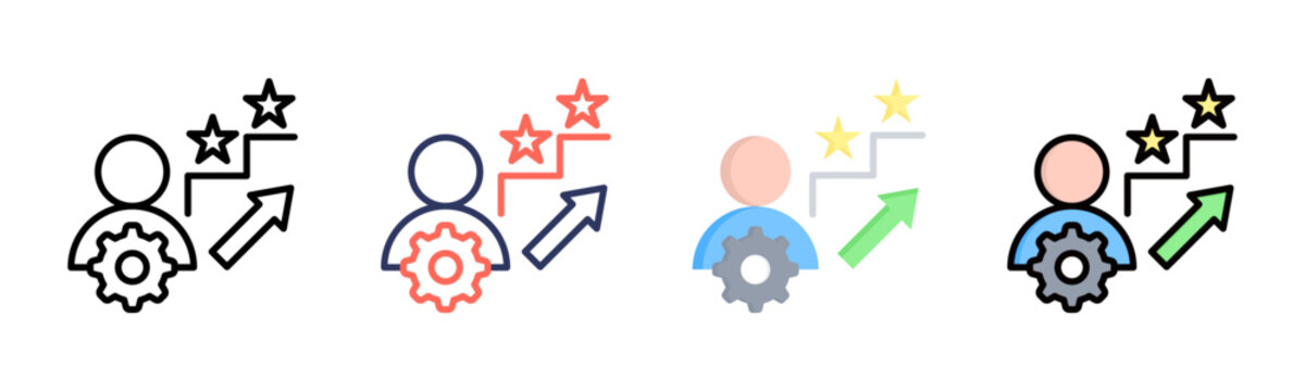Expertise icon sheet multiple style collection