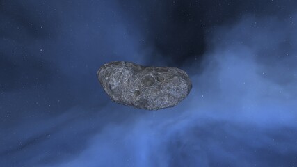 宇宙空間　3DCGレンダリング © tsuneomp