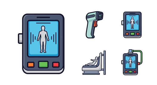 Thermal Imaging Camera Temperature Scanner.