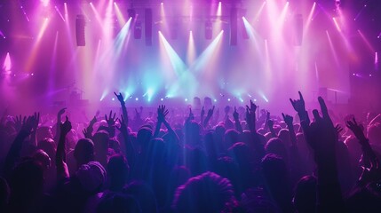 Fototapeta premium crowd at concert