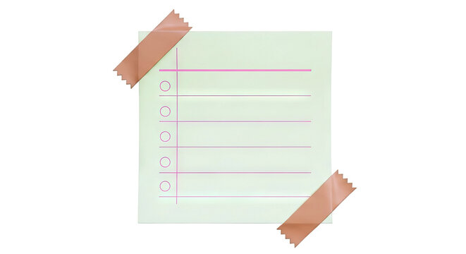 Light Green To-Do List with Checkboxes