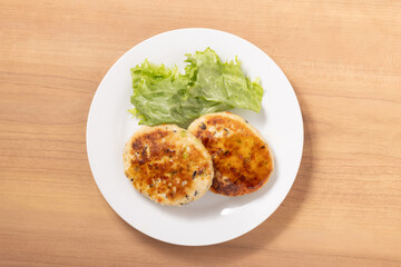 Fototapeta premium 豆腐ハンバーグ