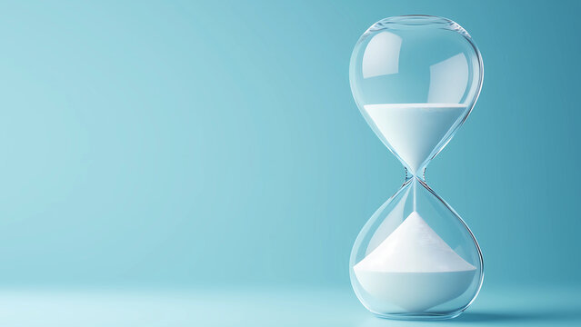Hourglass illustration.