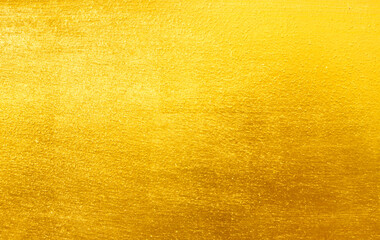 Obraz premium Shiny yellow leaf gold foil