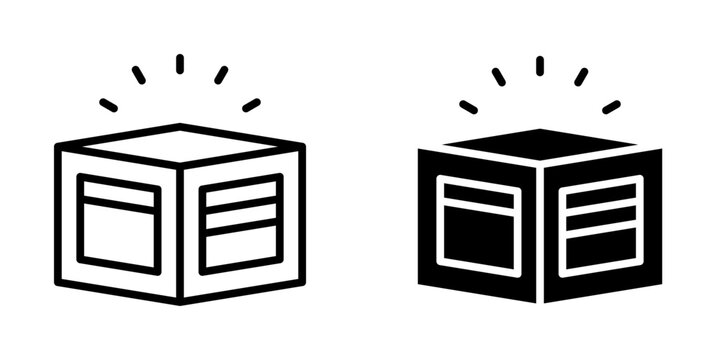 Empty wallet icon, element icon for design branding, print, and digital media