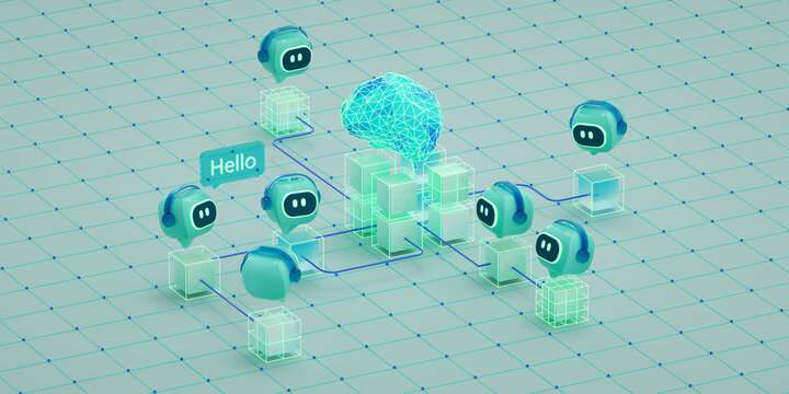 Generative AI, Ai Agent, Multi-Agent System concept, SLM, small language model, chatbot, ai assistant.	