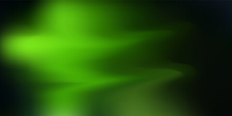 Fototapeta premium Vibrant Neon Green Swirls Across Dark Background: Abstract Energy and Motion esp10