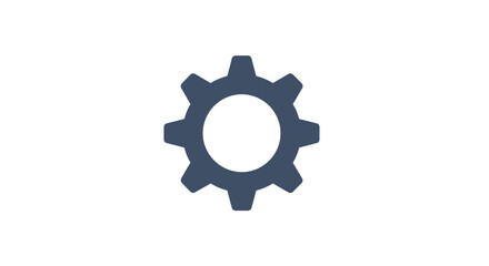 Fototapeta premium Dark gray gear mechanical component closeup.