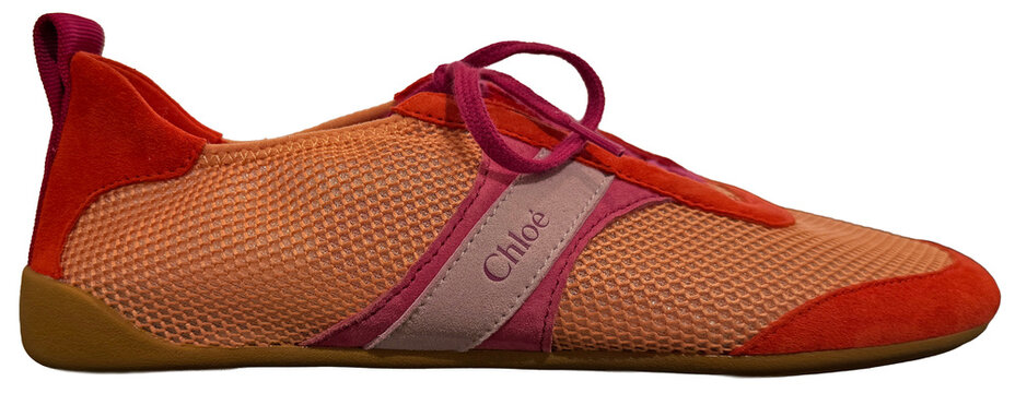 Chlo&eacute; Kick mesh women's sneaker.