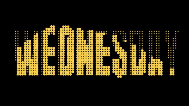 Abstract Pixel Noise Poster with Mosaic Typography Pattern
