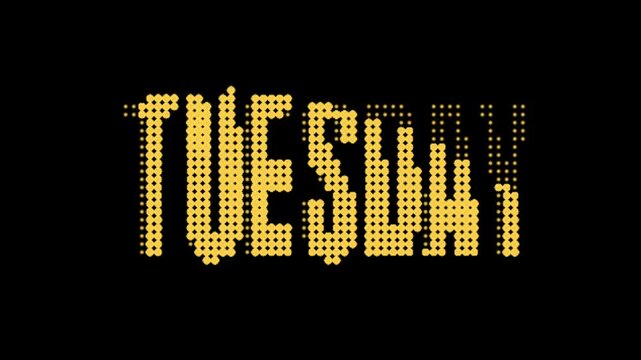 Experimental Mosaic Poster with Pixel Dither Typography
