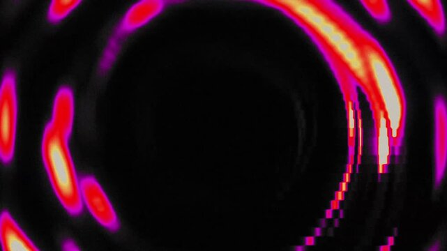 Gritty Pixel Mosaic Poster with Dither Noise