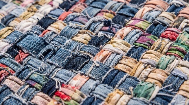 Upcycled Textile Fabric Weave