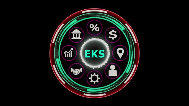 Eks cryptocurrency digital finance wheel
