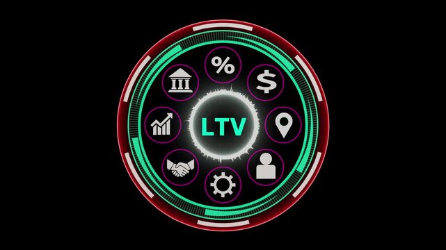 Loan to value ltv calculation process clip