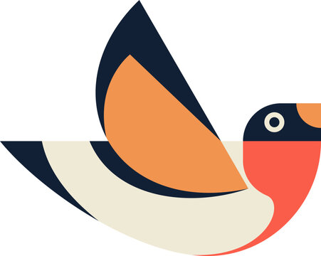 shapes bird element
