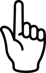 Obraz premium Pointer cursor сomputer mouse icon. Clicking cursor, pointing hand clicks icons