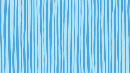 Obraz premium Creative seamless pattern featuring vertical blue hand drawn organic lines on light blue background texture